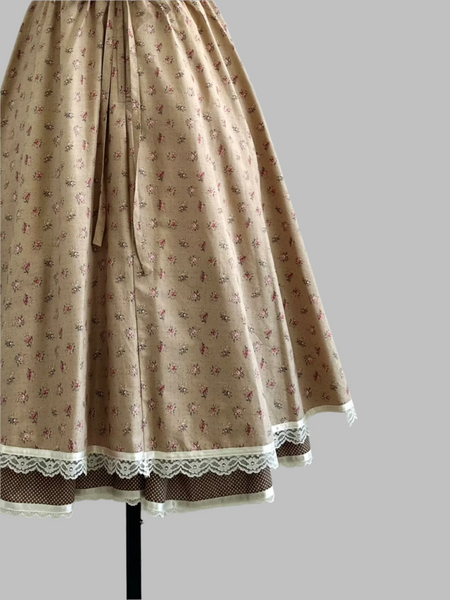 1970s Gunne Sax Midi - Soft Fawn