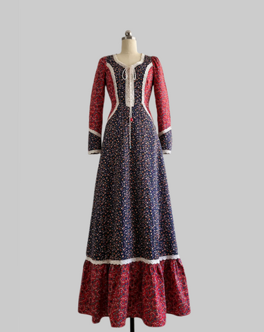 1970s Gunne Sax Maxi -